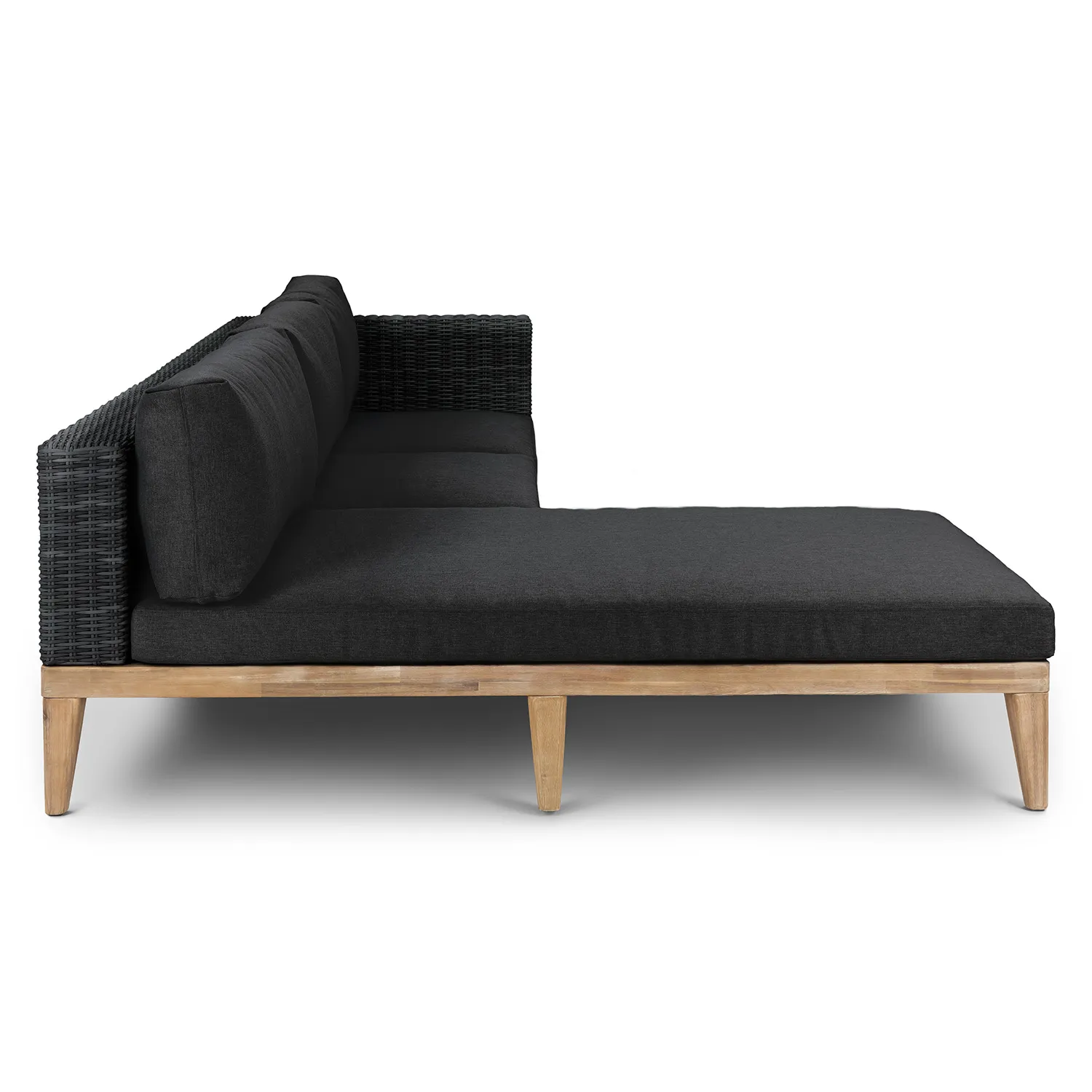 Urba 98_ Outdoor Left Sectional - Slate Gray - Image 10