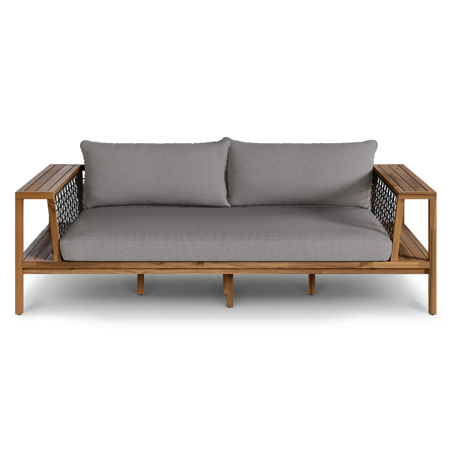 Callais 90.5_ Outdoor Sofa - Taupe Gray - Image 11