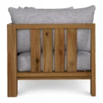 Cove 102.75_ Outdoor Modular Sofa - Basket Gray