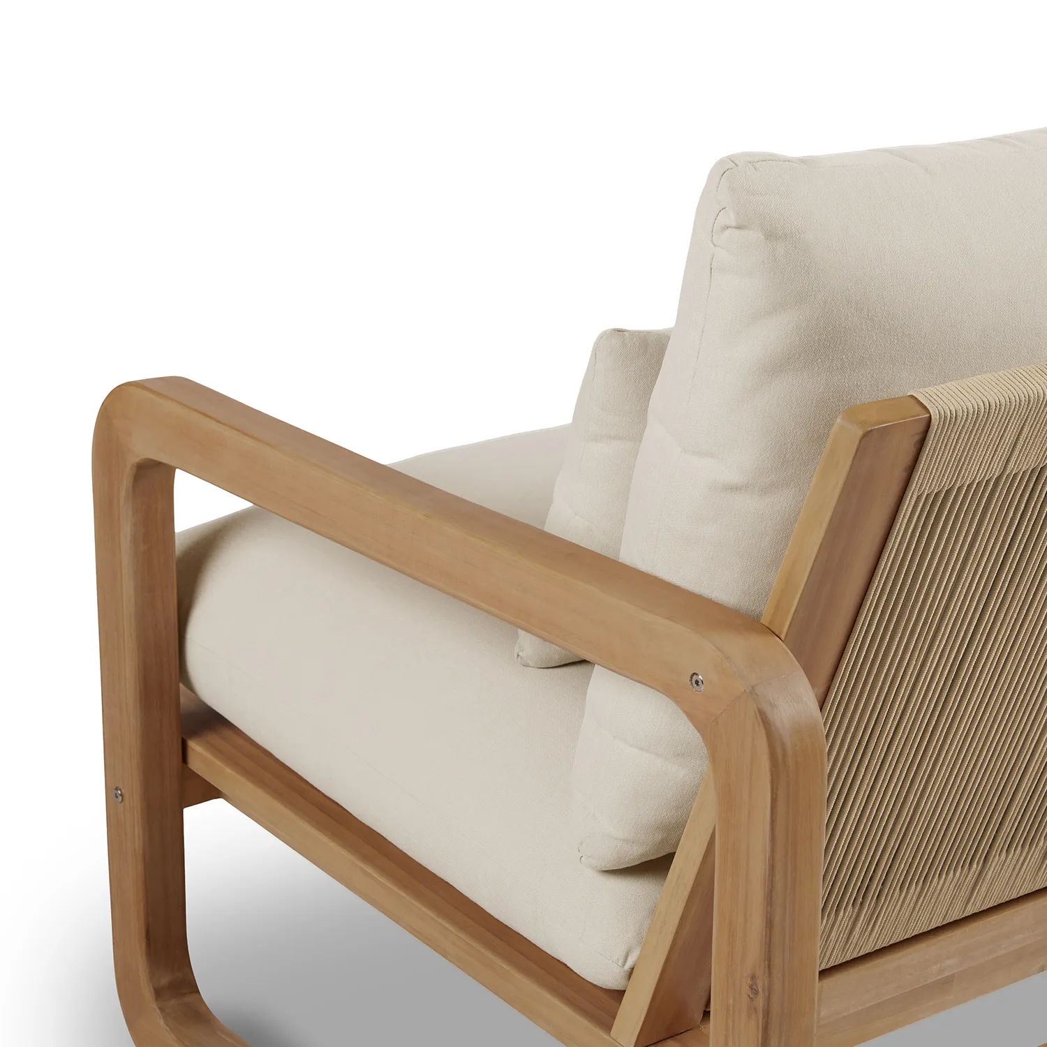 Laholm 70_ Outdoor Loveseat - Dravite Ivory - Image 4