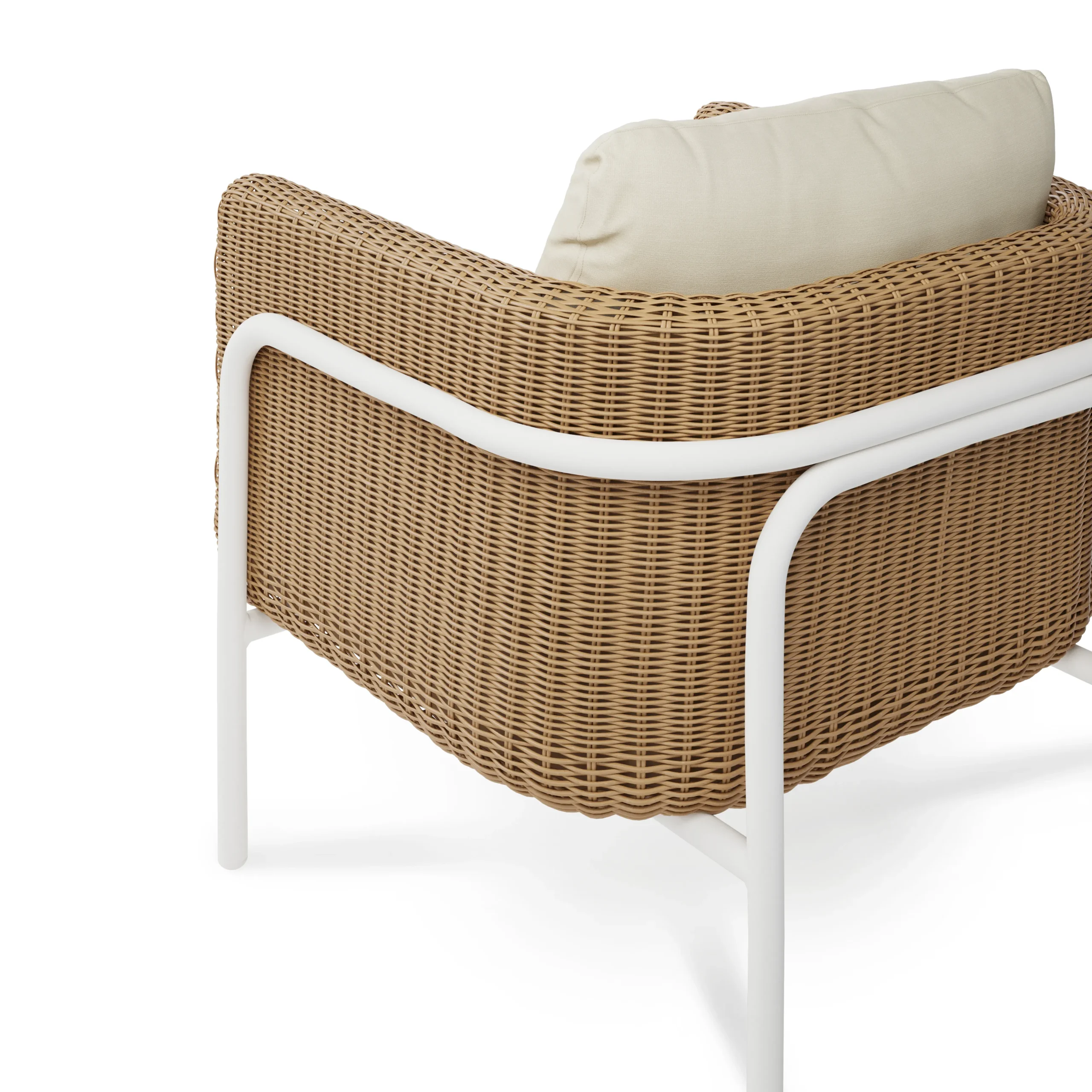 Aby 33_ Outdoor Lounge Chair - Dravite Ivory - Image 3