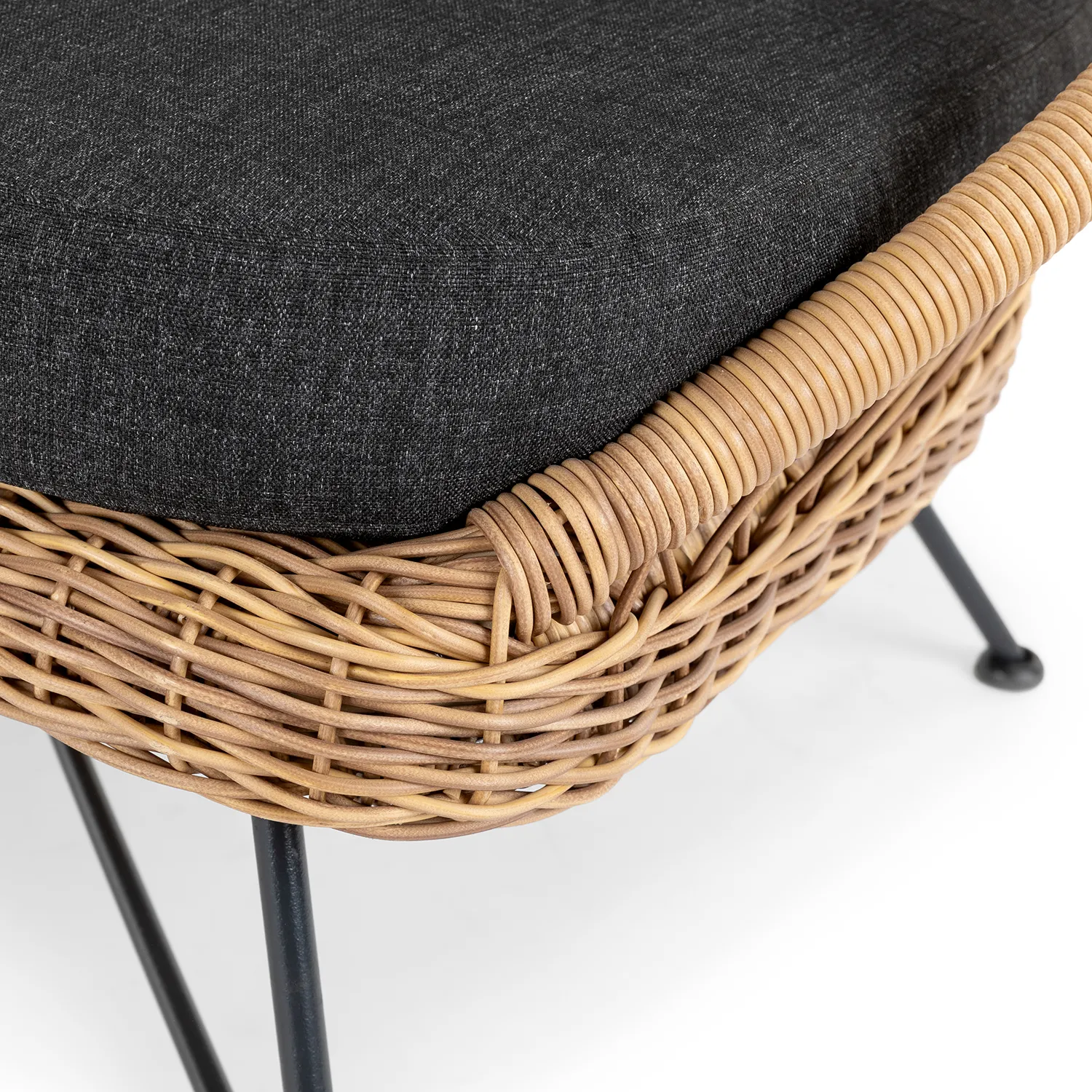 Aeri 37_ Outdoor Lounge Chair - Slate Gray - Image 12
