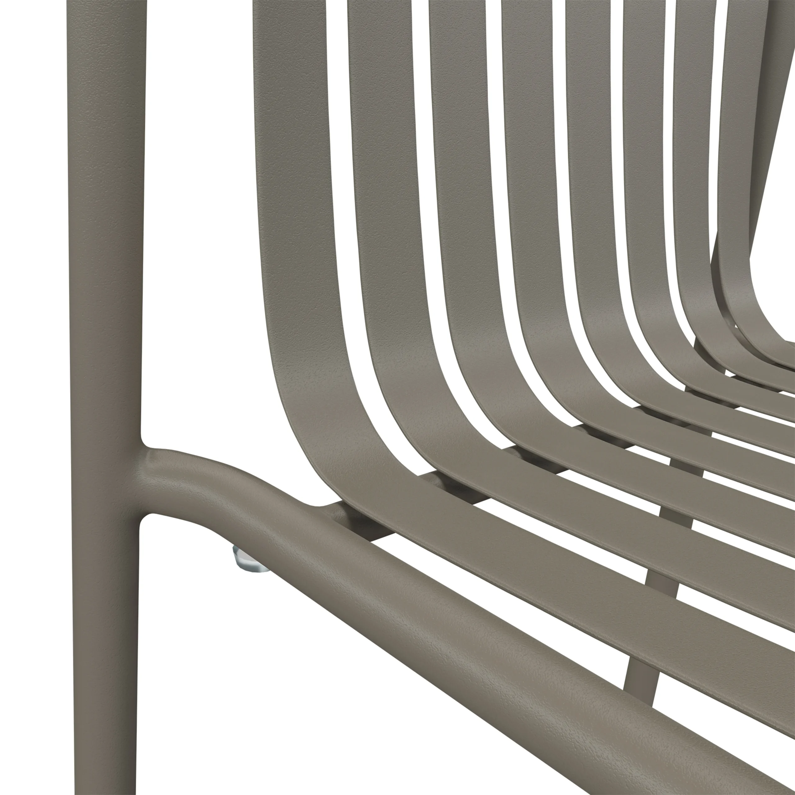 Sarek Outdoor Stackable Dining Chair - Warm Stone - Image 8