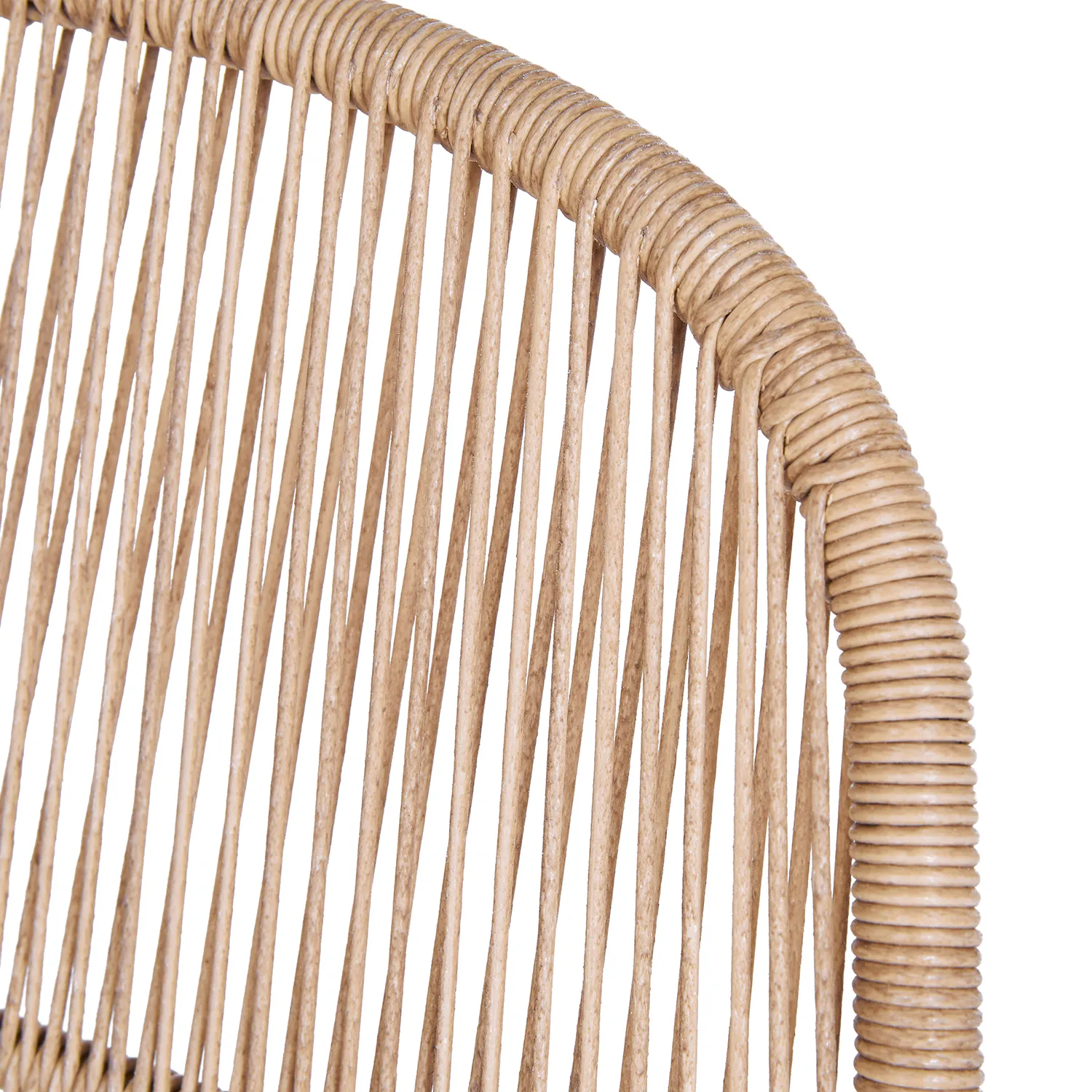 Selka Outdoor Dining Chair - Natural - Image 4