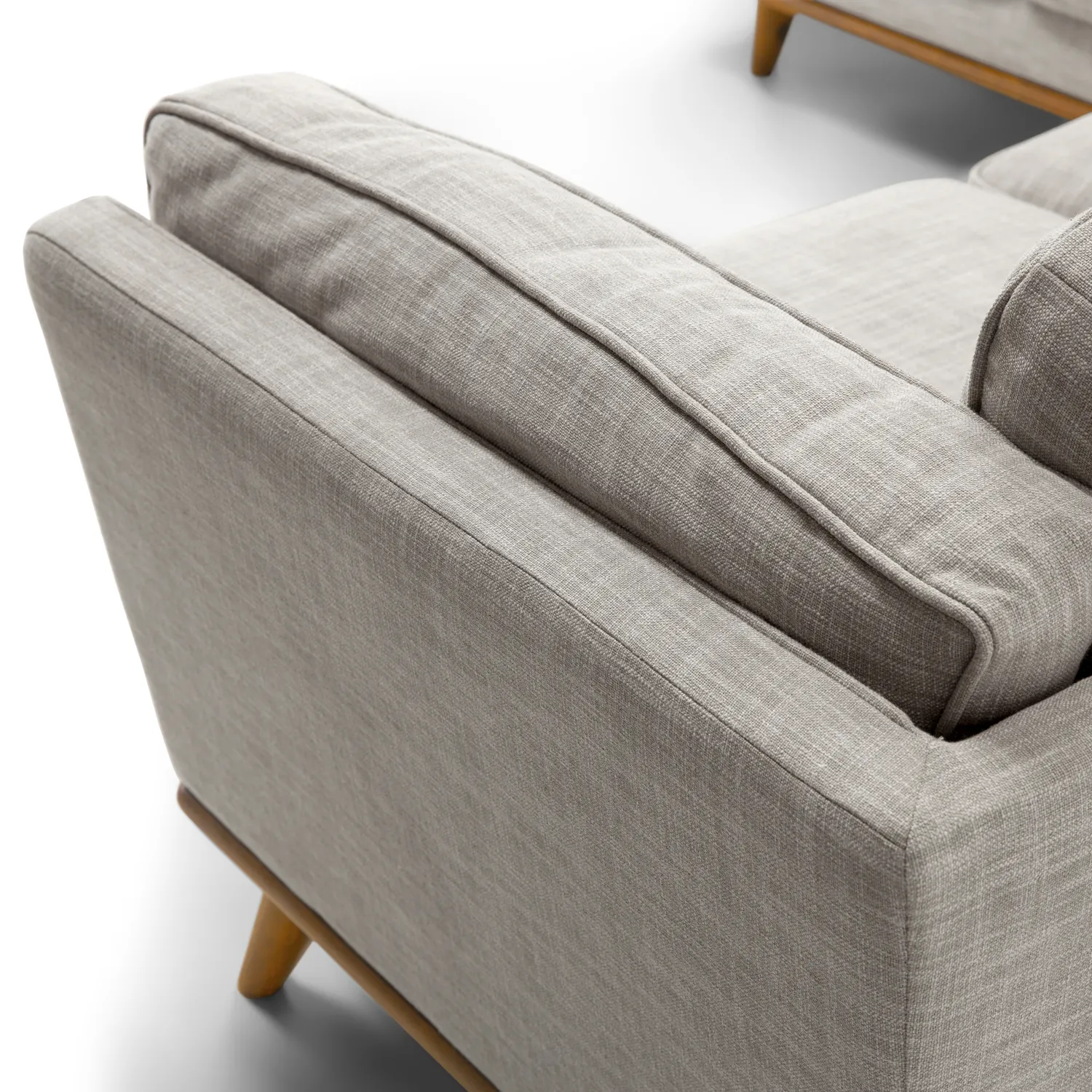 Timber 93_ Corner Sectional - Rain Cloud Gray - Image 13