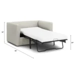 Marina 57_ Sleeper Chair - Clover Ivory