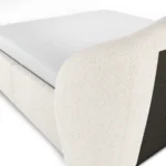 Kayra King Upholstered Storage Bed - Ivory Bouclé