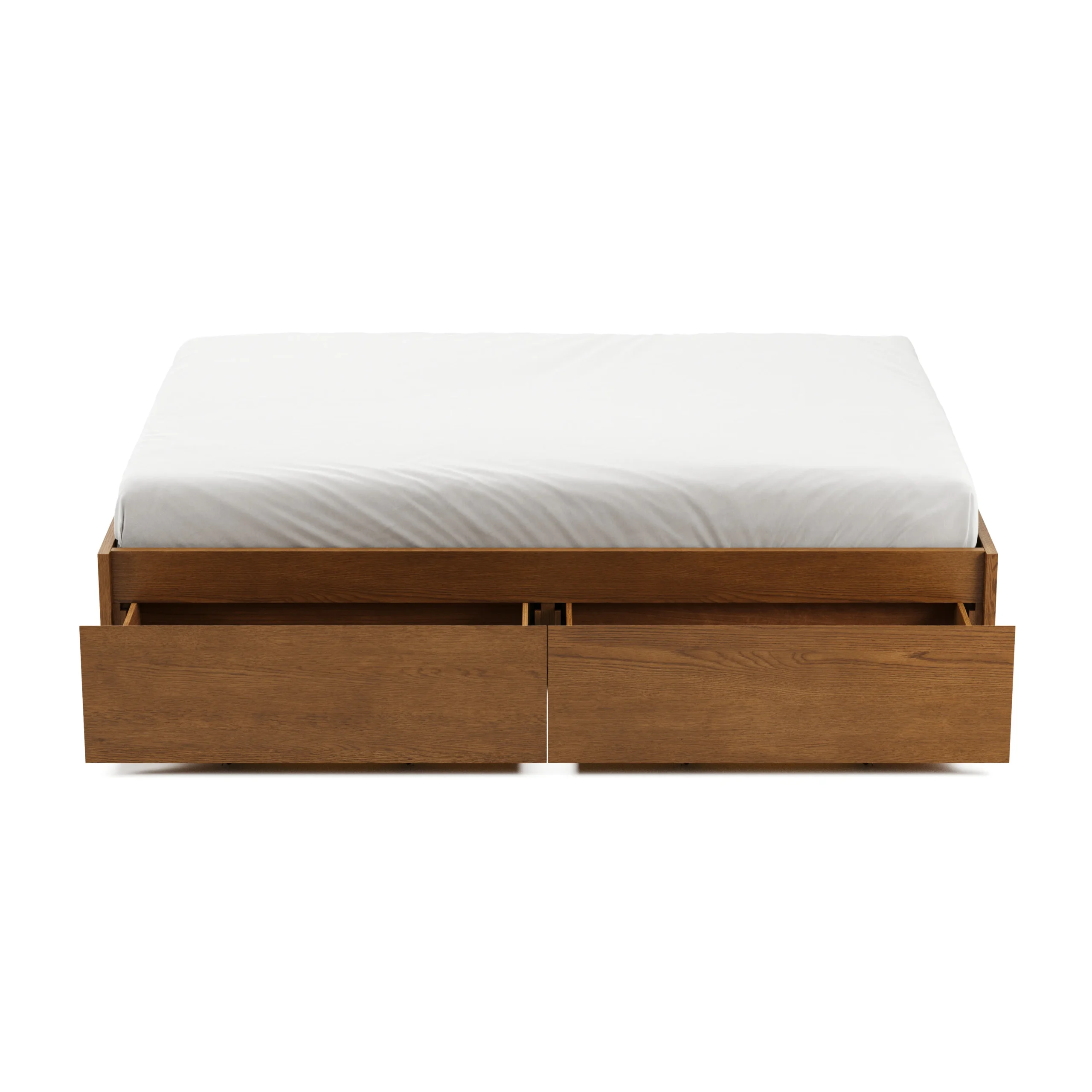 Leif Full Platform Storage Bed - Smoked Oak - Image 5
