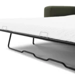 Riley 84_ Velvet Sofa Bed - Hale Fir Green