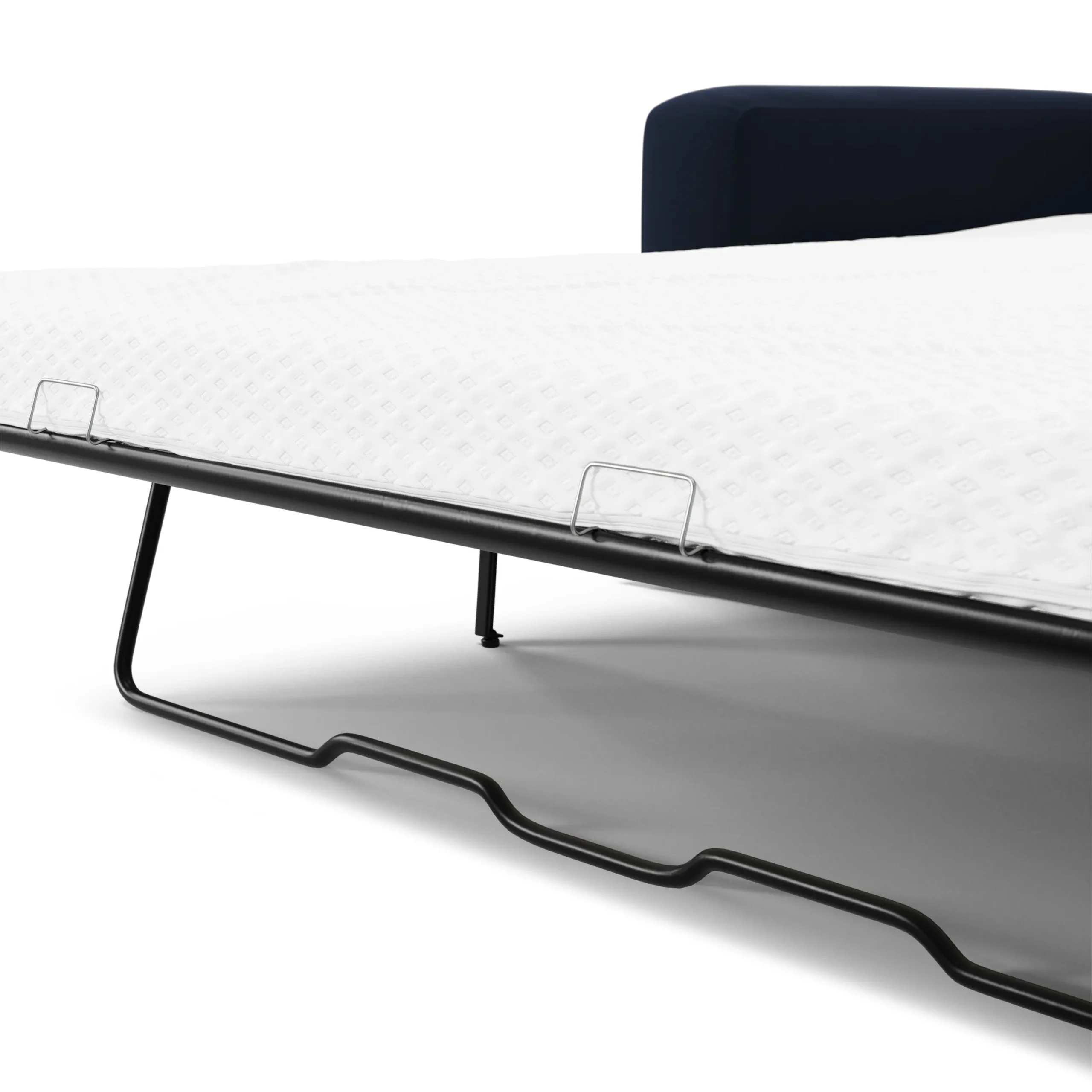 Riley 84_ Velvet Sofa Bed - Hale Ink - Image 15