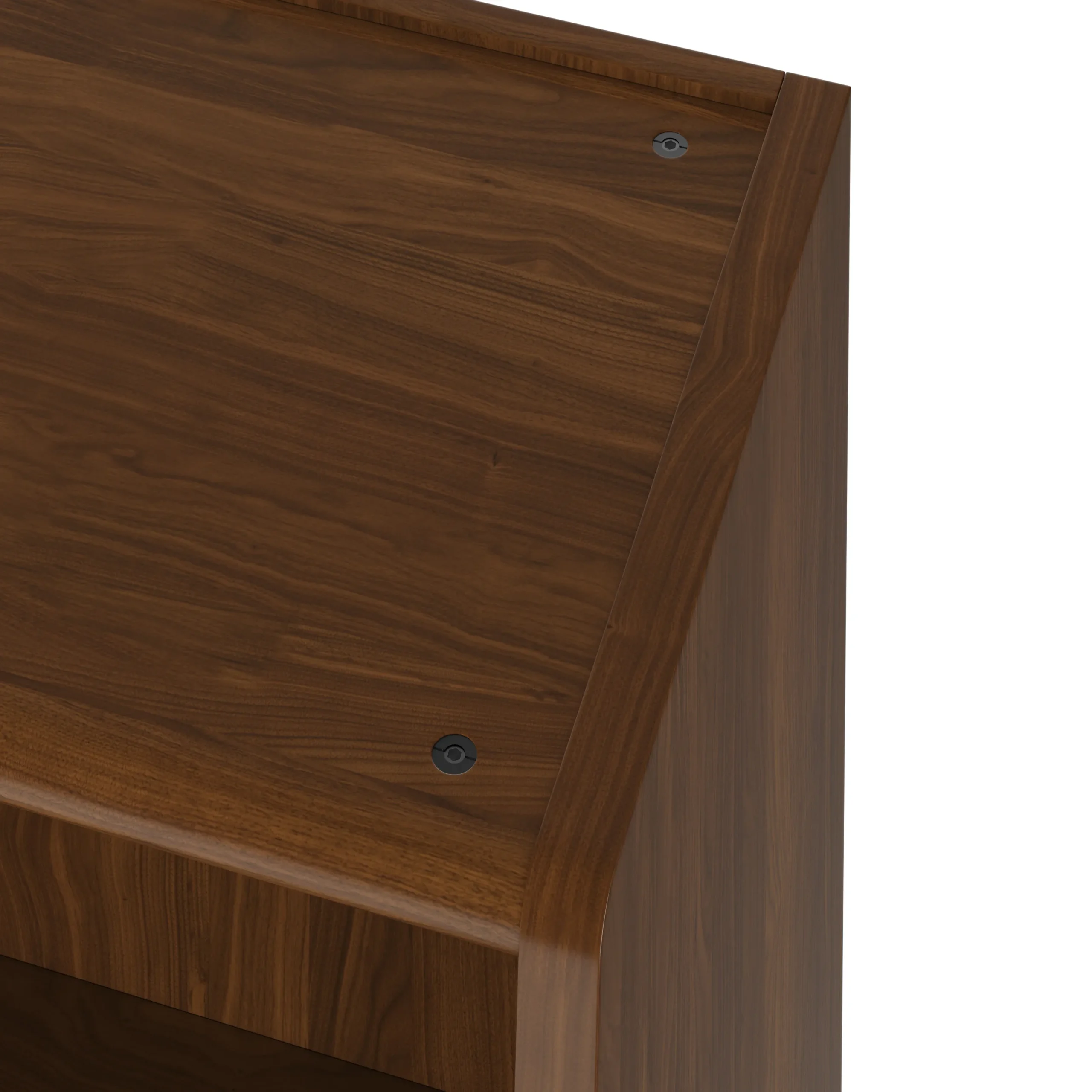 Frances 36_ Bookcase with Storage - Walnut - Image 13