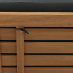 Laholm 78_ Outdoor Chaise Lounge - Dravite Black