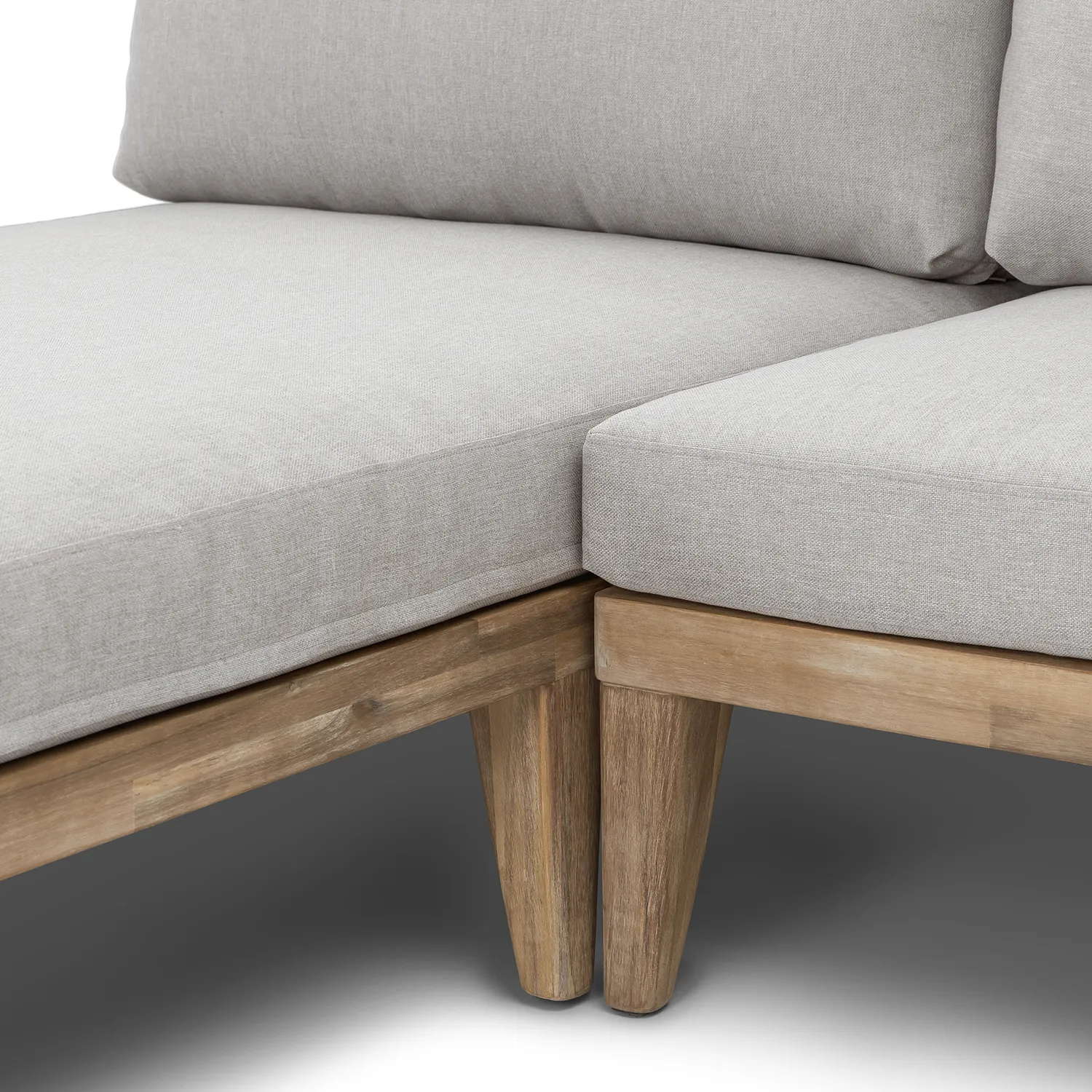 Urba 98_ Outdoor Left Sectional - Beach Sand - Image 10