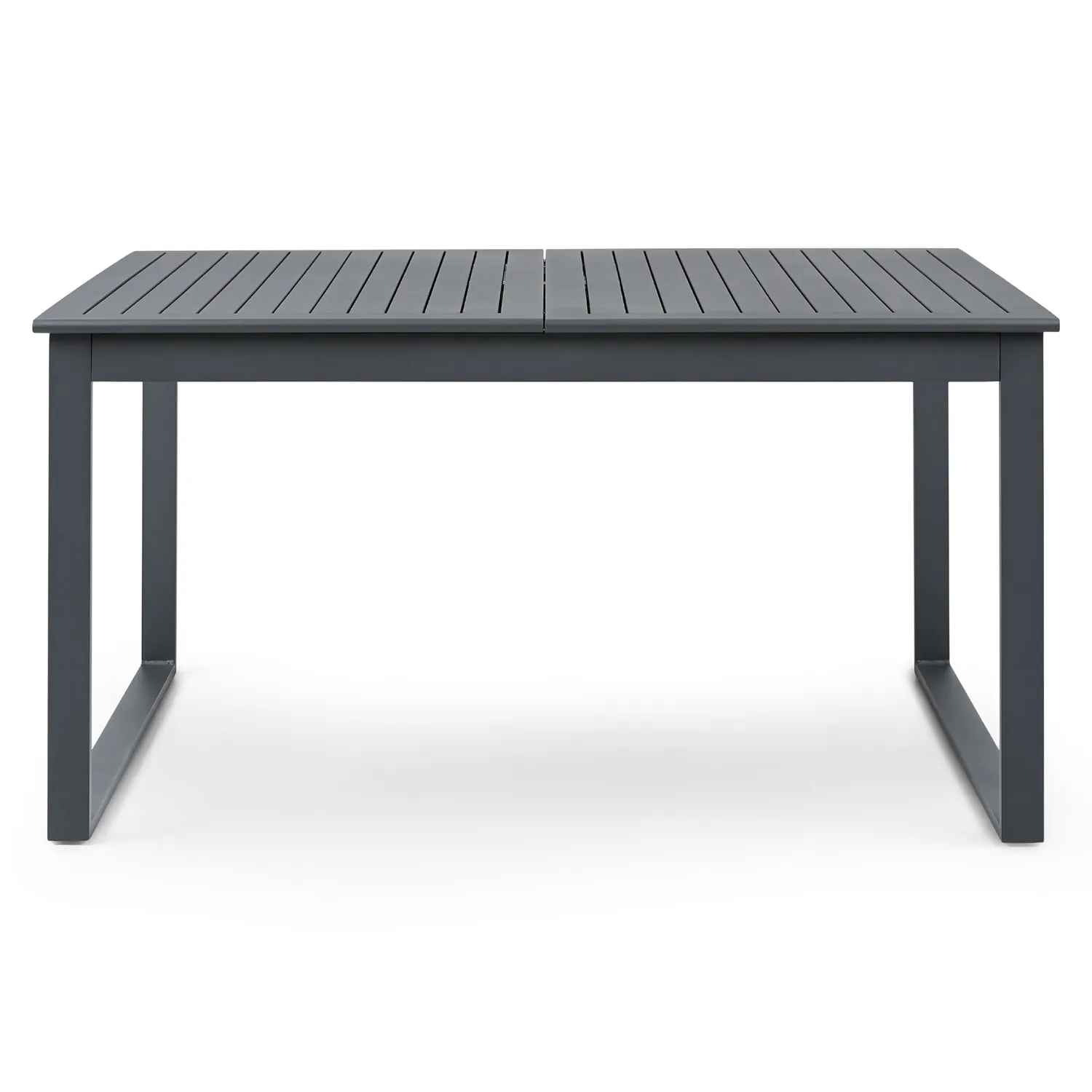 Ofer 56.5_ - 80.5_ Outdoor Extendable Dining Table - Dark Gray - Image 10