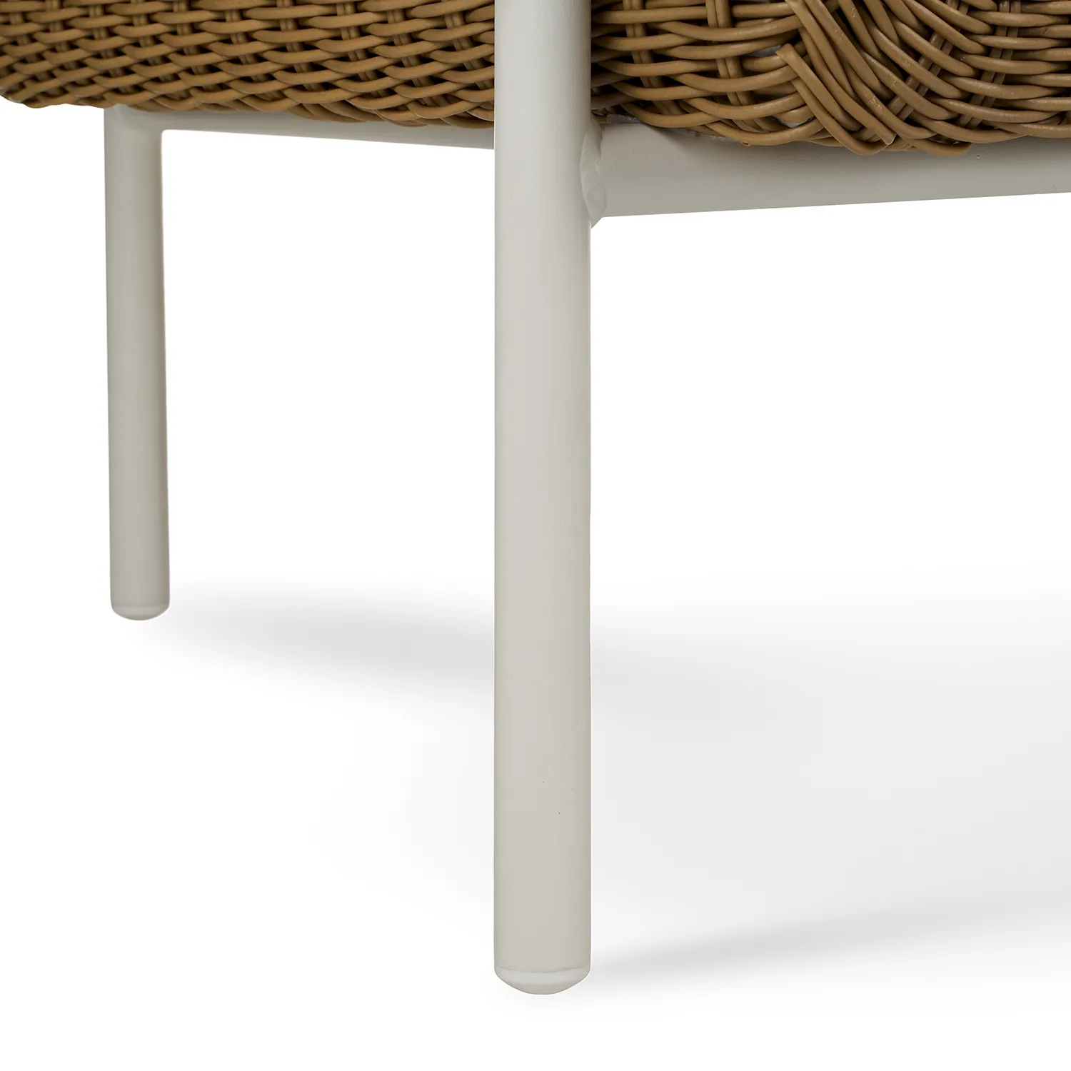 Aby 69.5_ Outdoor Loveseat - Dravite Ivory - Image 3