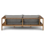 Callais 90.5_ Outdoor Sofa - Taupe Gray