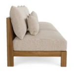 Cove 102.75_ Outdoor Armless Modular Sofa - Basket Beige
