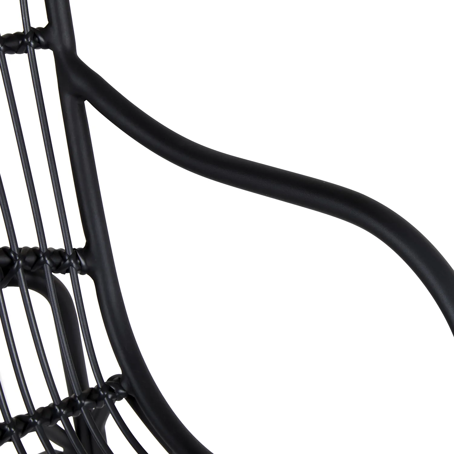 Medan 24.5_ Outdoor Rocking Lounge Chair - Graphite - Image 8