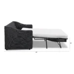 Landry 84.5_ Sofa Bed - Napa Charcoal