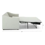 Landry 84.5_ Sofa Bed - Napa Dove
