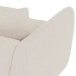 Leigh 86_ Sofa Bed - Ivory Wool Bouclé