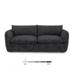 Leigh 86_ Sofa Bed - Napa Charcoal