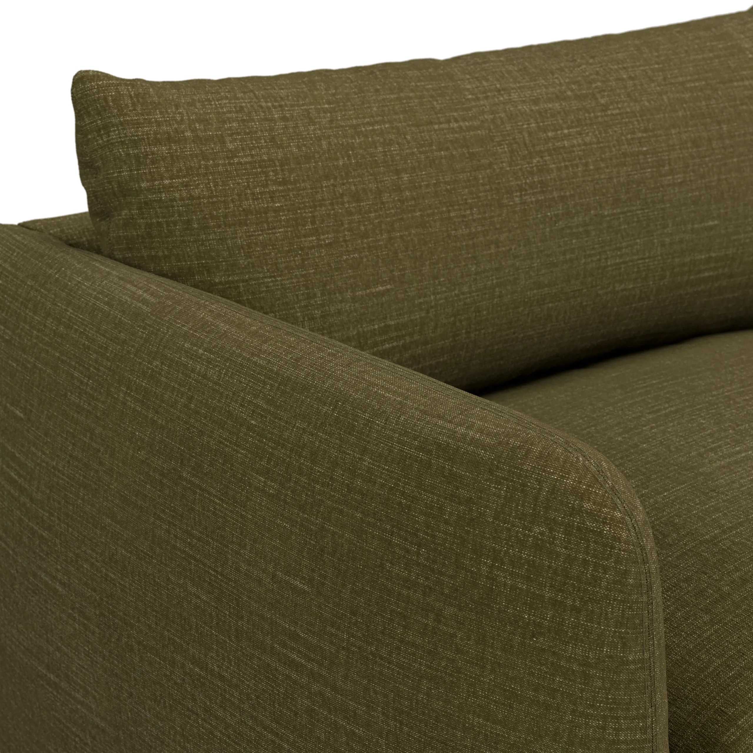 Leigh 86_ Sofa Bed - Napa Moss - Image 4
