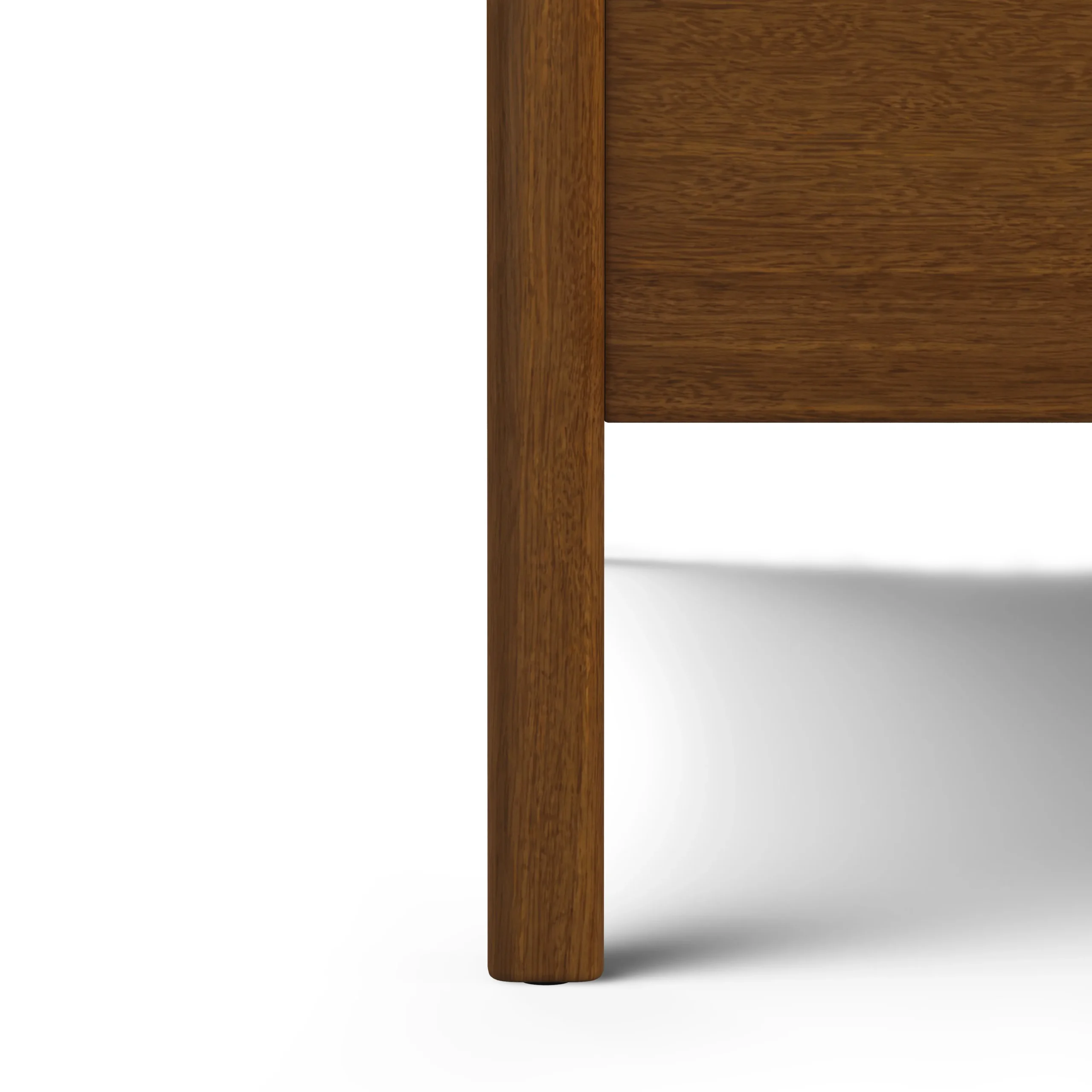 Cooper Queen Low Profile Bed - Walnut - Image 2