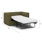 Marina 57_ Sleeper Chair - Napa Moss