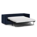 Marina 90_ Velvet Sofa Bed - Hale Ink