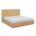 Leif King Storage Bed - White Oak