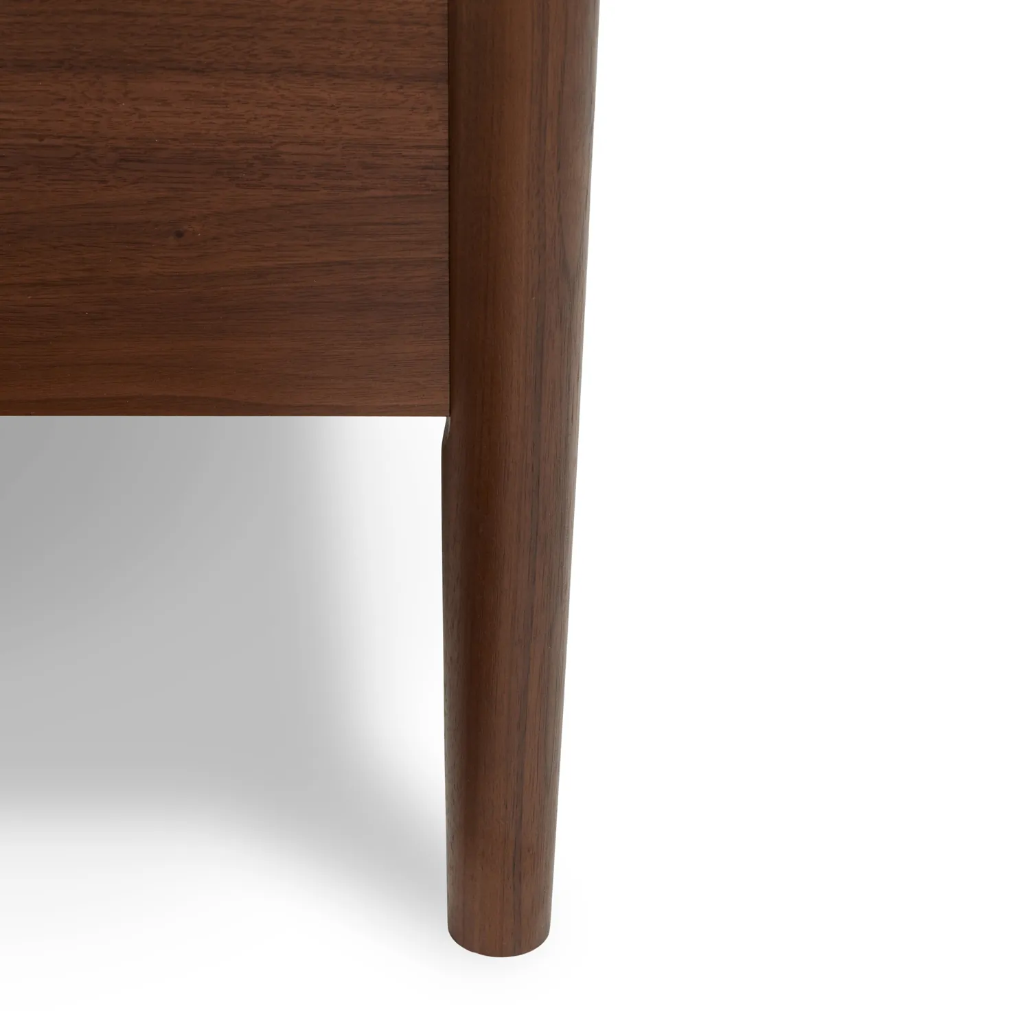 Lenia Full Panel Bed - Walnut - Image 3