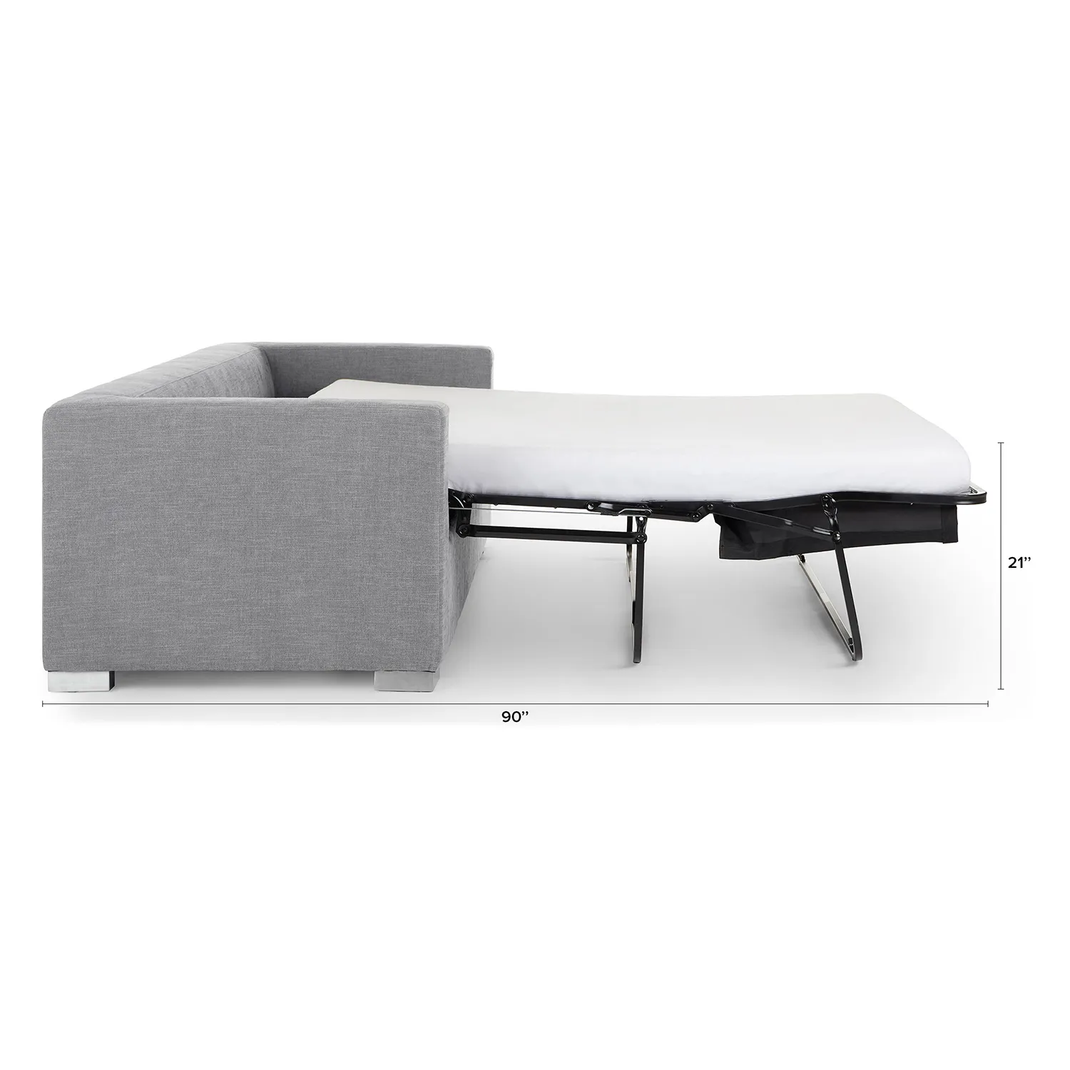 Soma 82_ Sofa Bed - Dawn Gray - Image 7