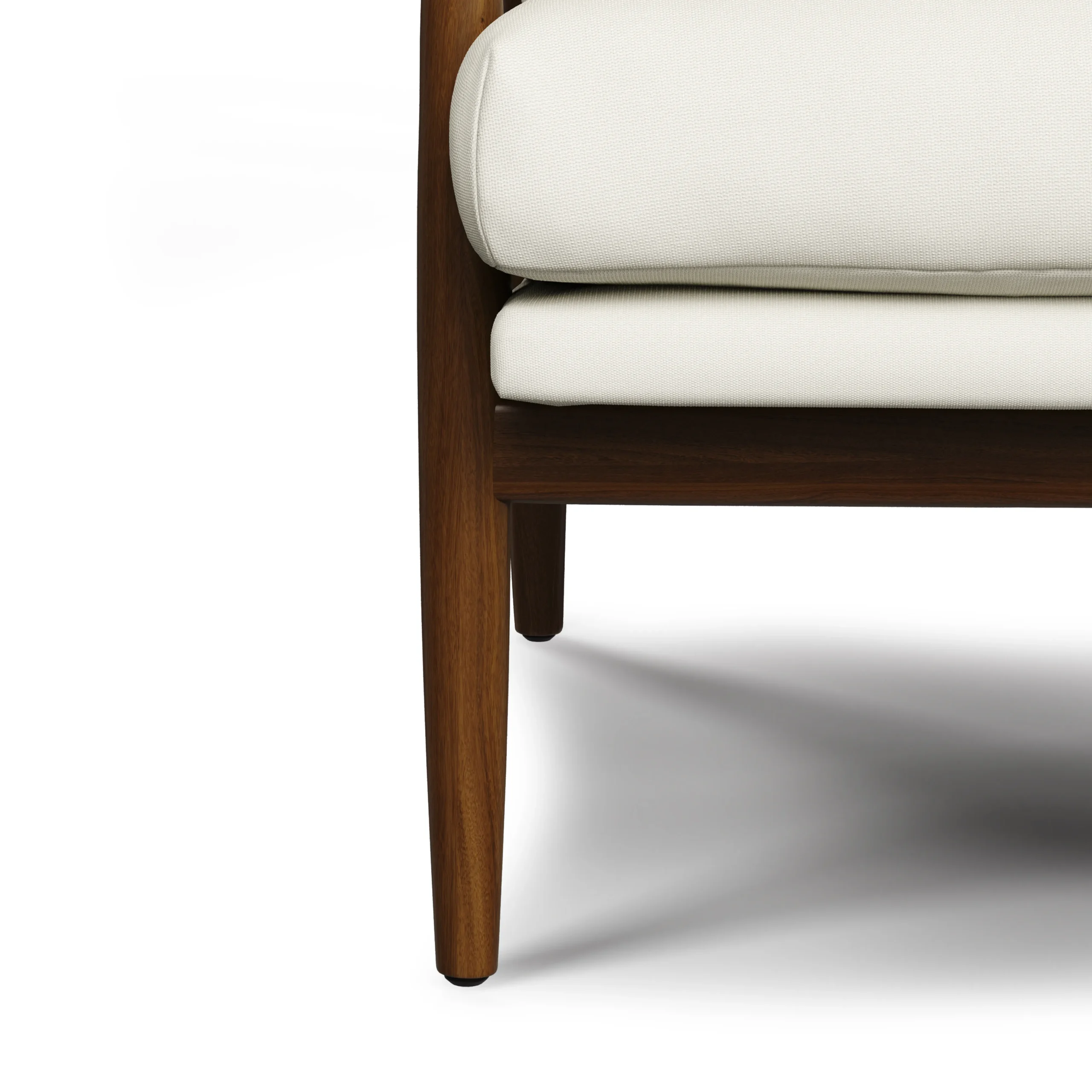 Bavel 26_ Lounge Set - Walnut and Field Ivory - Image 7