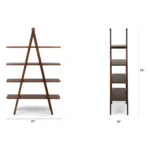 Caliper 47_ Shelving Unit - Walnut