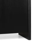 Faydra 35.5_ Enclosed Bookcase - Black
