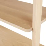 Krossa 31.5_ Shelving Unit with Storage - White Oak
