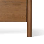 Torme 34_ Bookcase with Storage, Tall - Smoked Oak