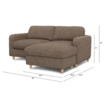 Vati 80" Storage Sectional