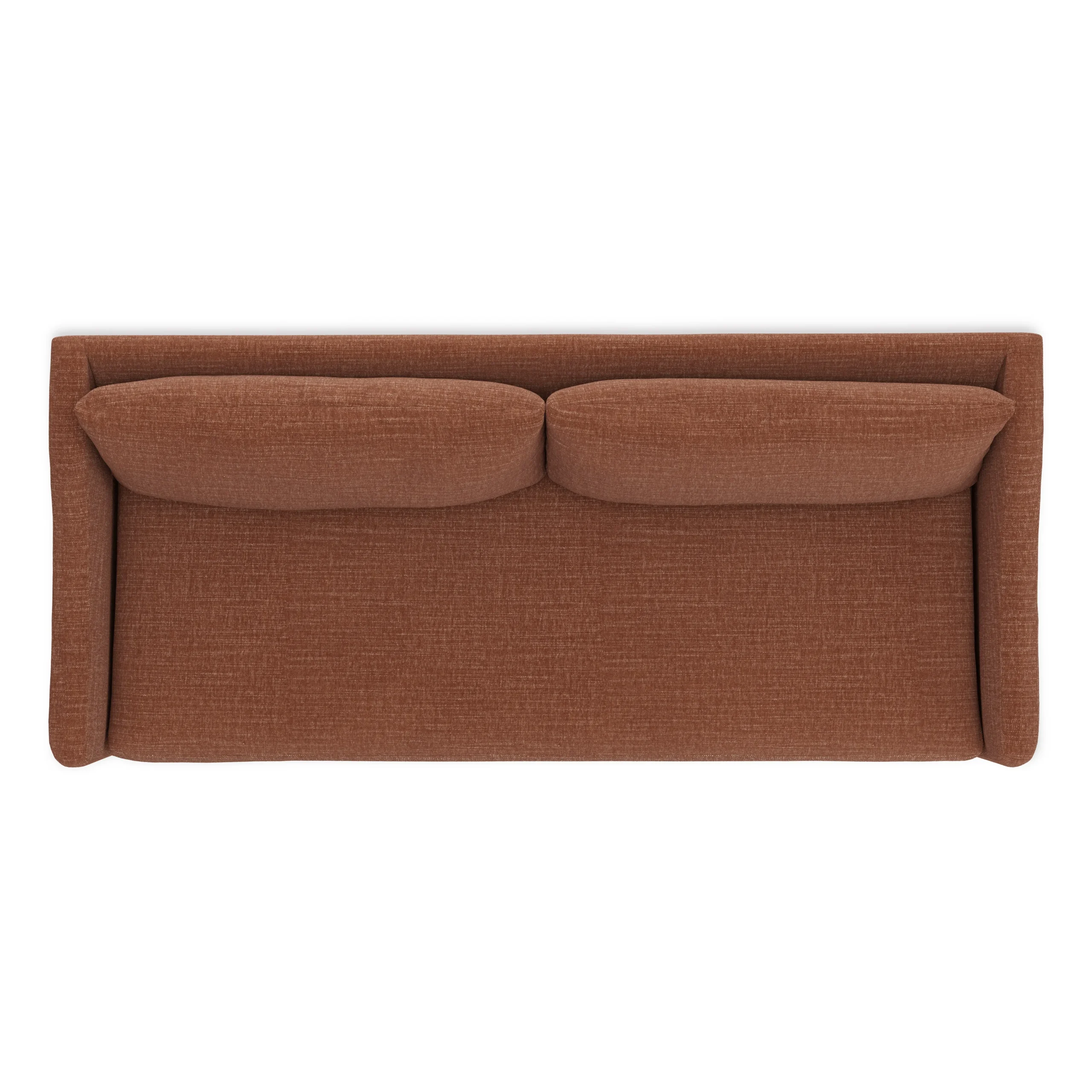 Landry 84.5_ Sofa Bed - Napa Rust - Image 15