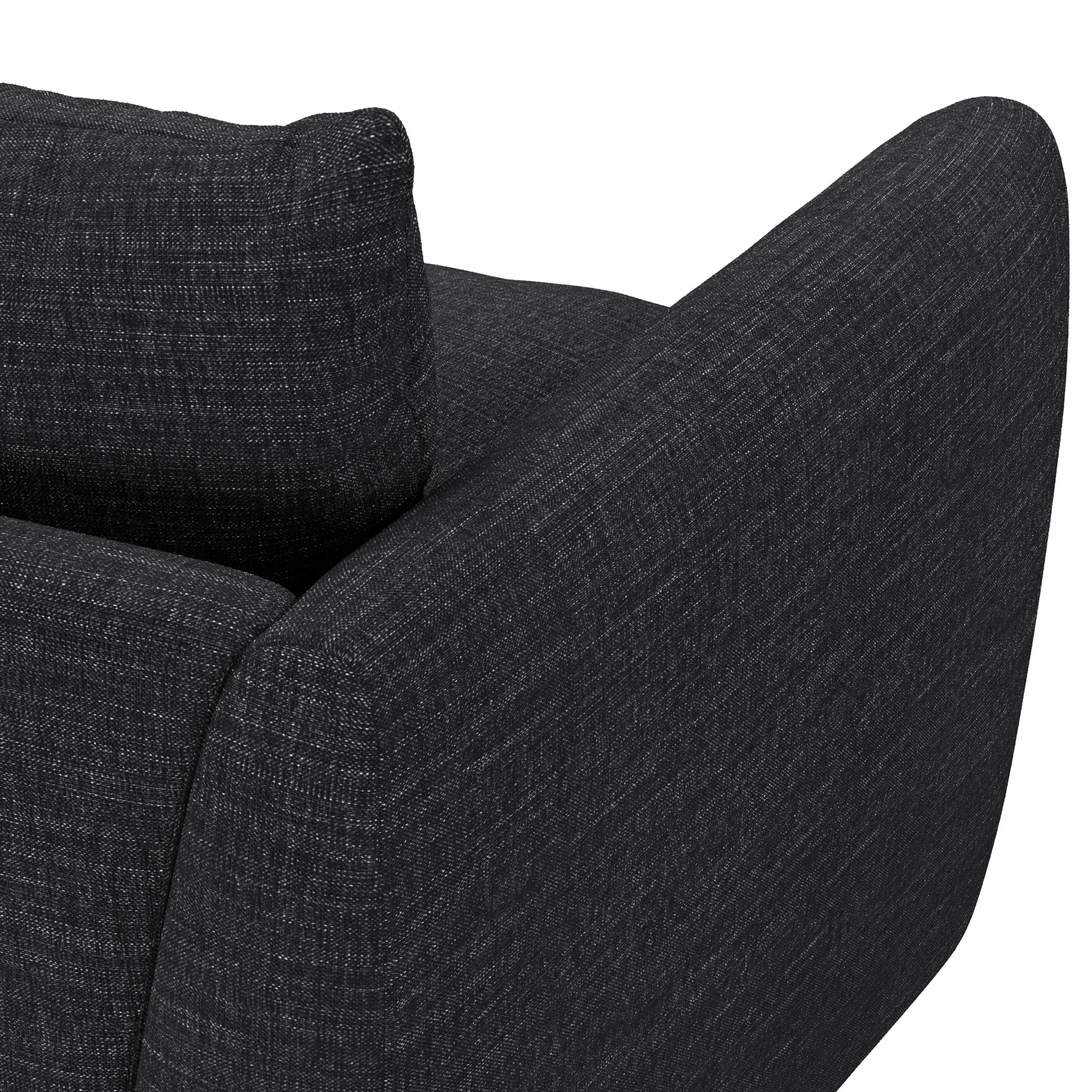 Leigh 86_ Sofa Bed - Napa Charcoal - Image 3