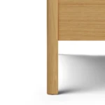 Cooper Queen Low Profile Bed - Natural Oak