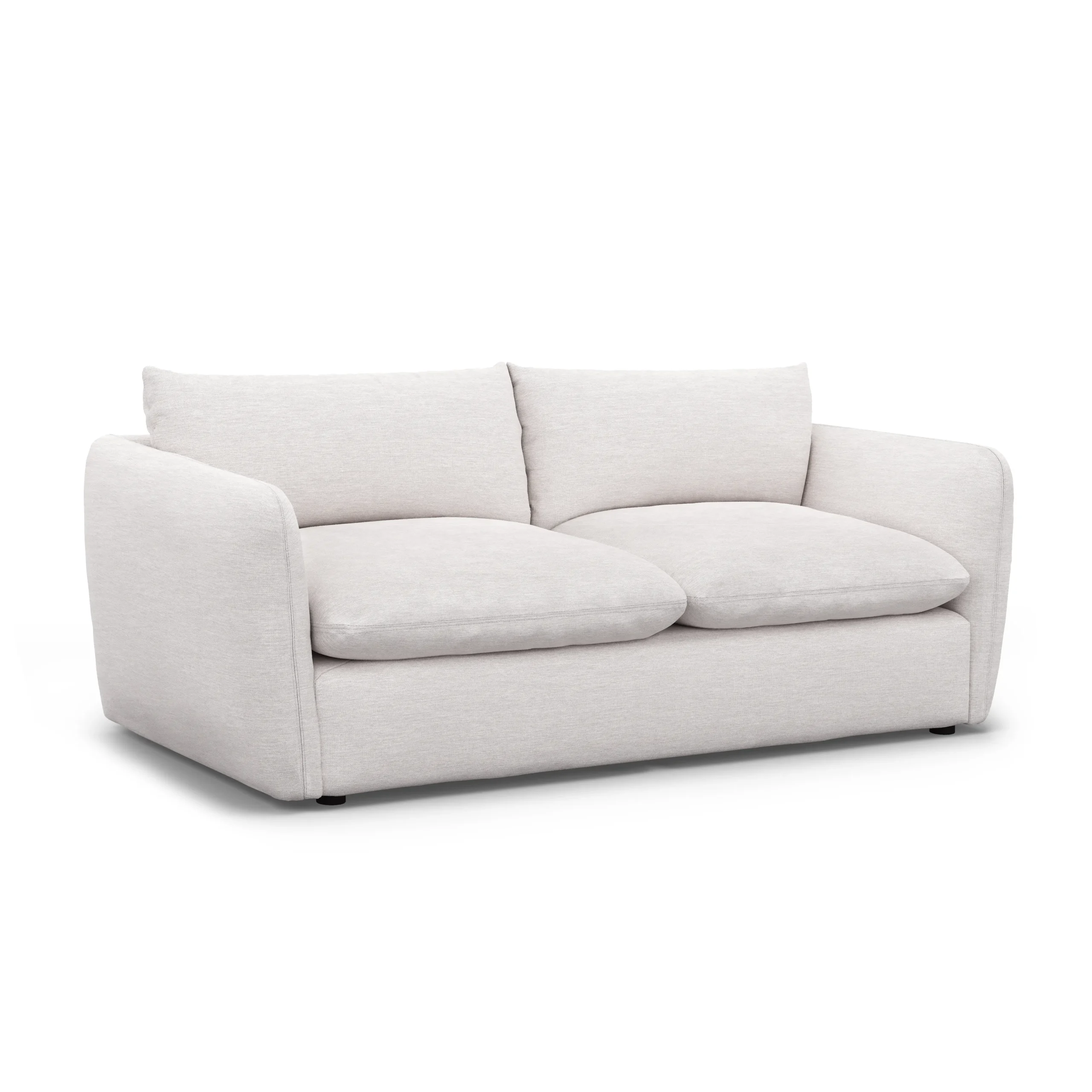 Leigh 86_ Sofa Bed - Silver Ivory - Image 3