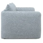 Leigh 86_ Sofa Bed - Silver Light Blue