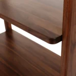 Krossa 31.5_ Shelving Unit with Storage - Walnut