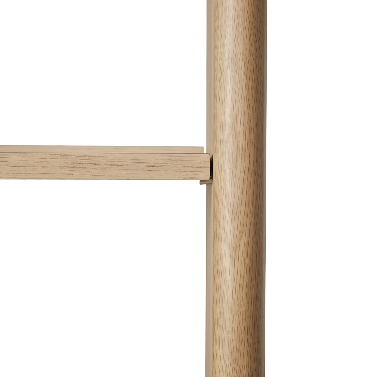 Torme 34_ Bookcase with Storage, Tall - White Oak - Image 15
