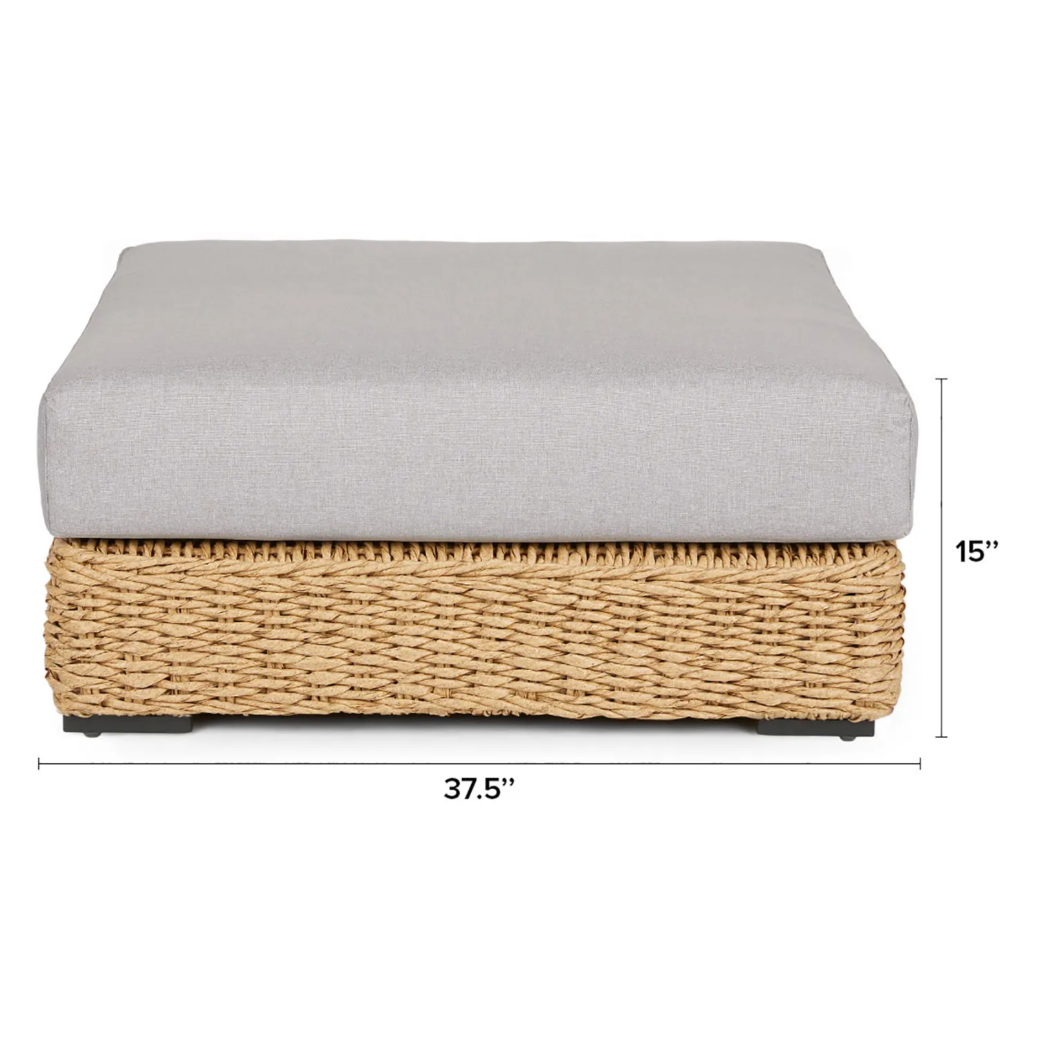 Capra 97_ Outdoor Sectional Set - Beach Sand - Image 10