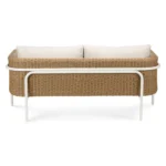 Aby 69.5_ Outdoor Loveseat - Dravite Ivory