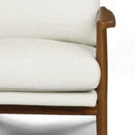 Bavel 26_ Lounge Set - Walnut and Field Ivory