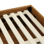 Leif Full Platform Storage Bed - Smoked Oak